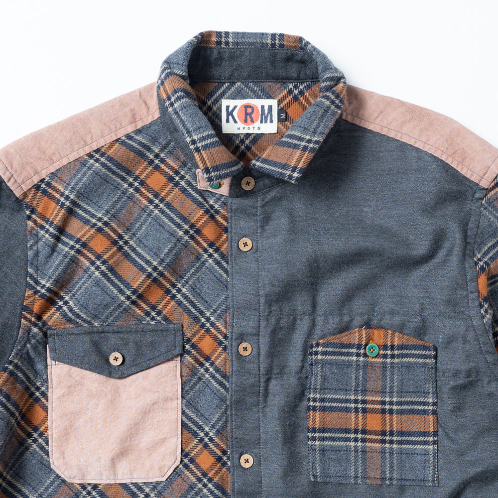 柿渋使いエンジニアシャツ