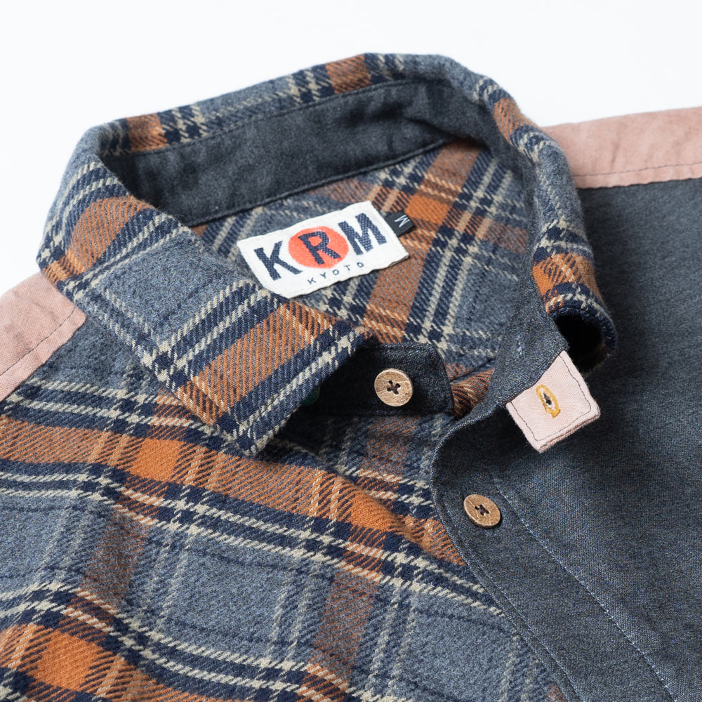 柿渋使いエンジニアシャツ