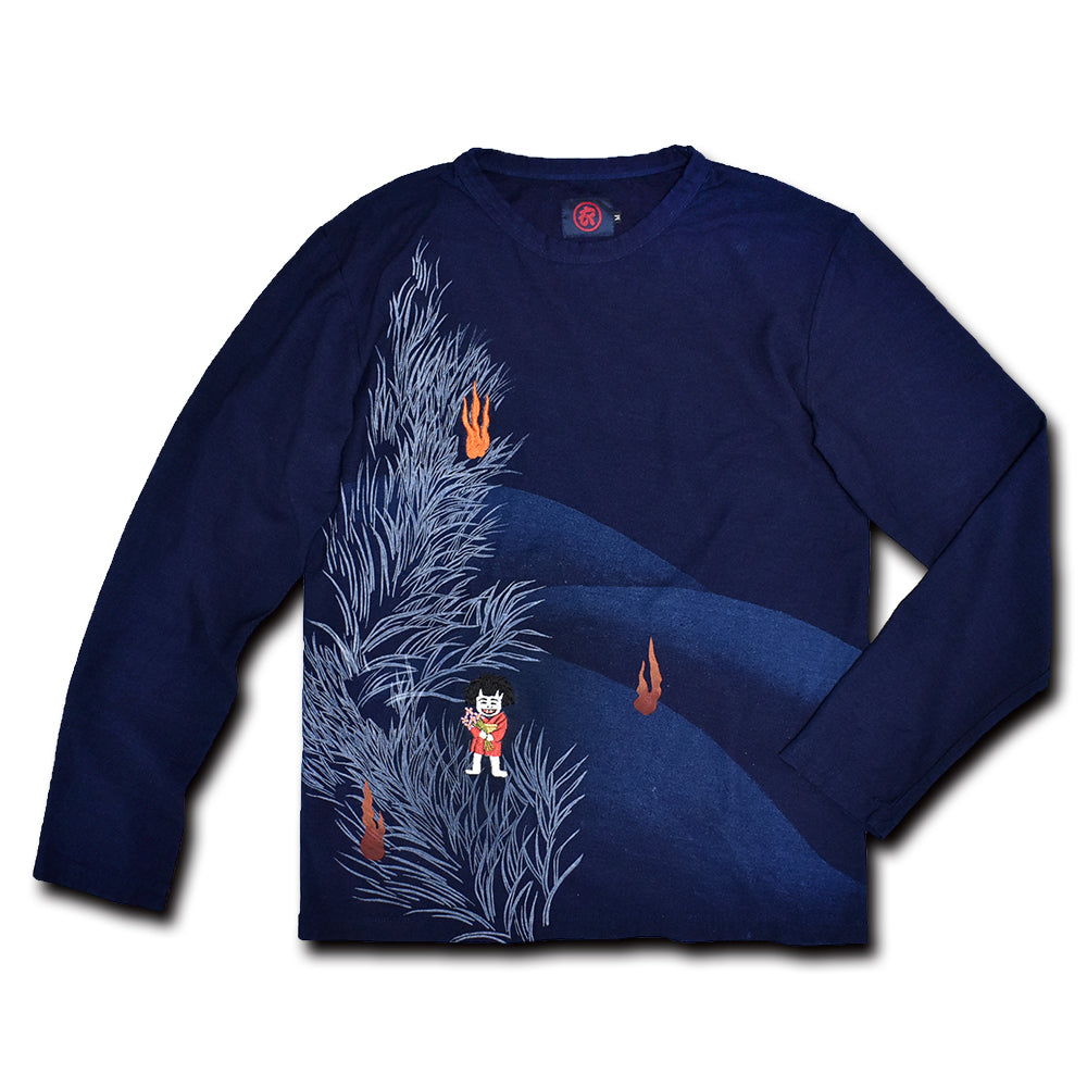 座敷童 長袖Tシャツ