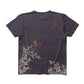 笛吹き骸骨 半袖Tシャツ