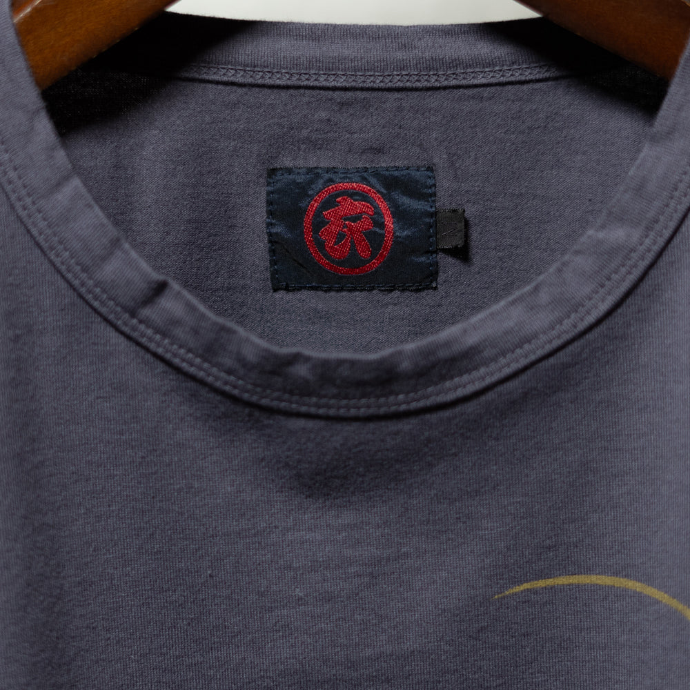 笛吹き骸骨 半袖Tシャツ