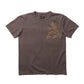 笛吹き骸骨 半袖Tシャツ