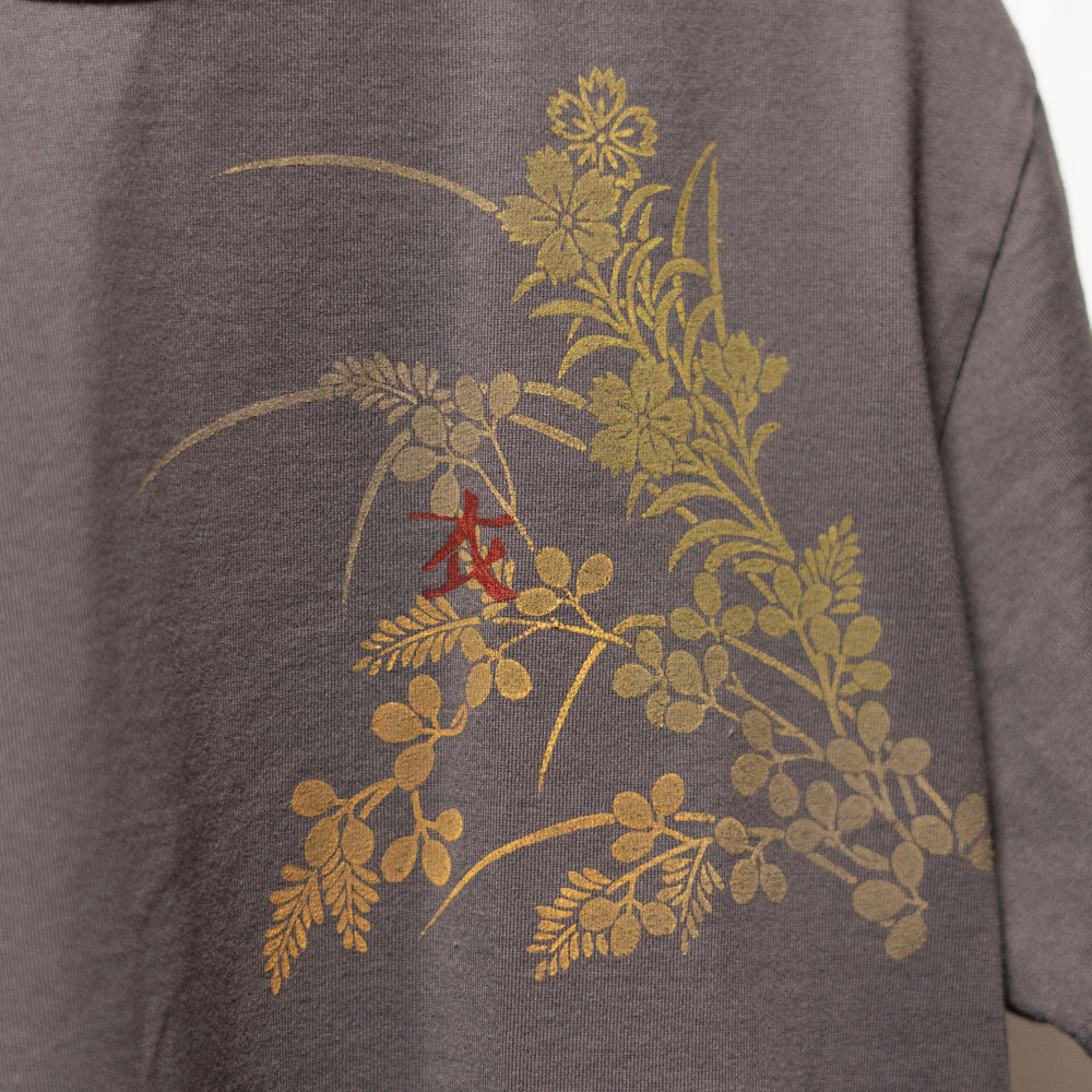 笛吹き骸骨 半袖Tシャツ
