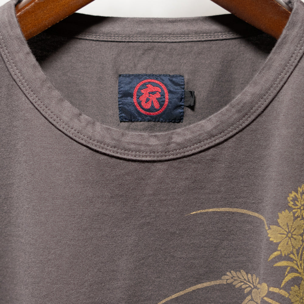 笛吹き骸骨 半袖Tシャツ