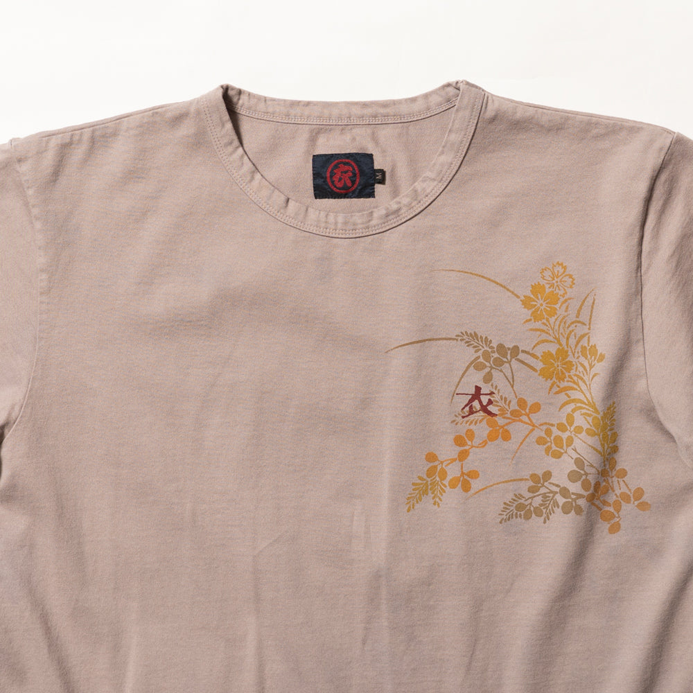 笛吹き骸骨 半袖Tシャツ