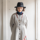 Gloriosa tuck wool coat