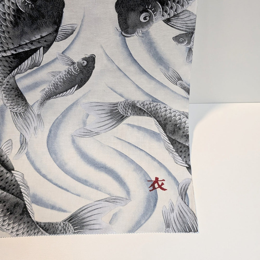 TENUGUI "carp fish and running water" 