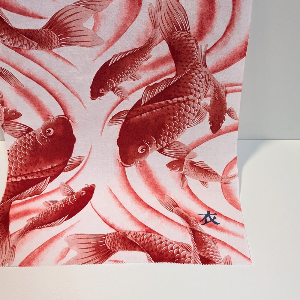 TENUGUI "carp fish and running water" 