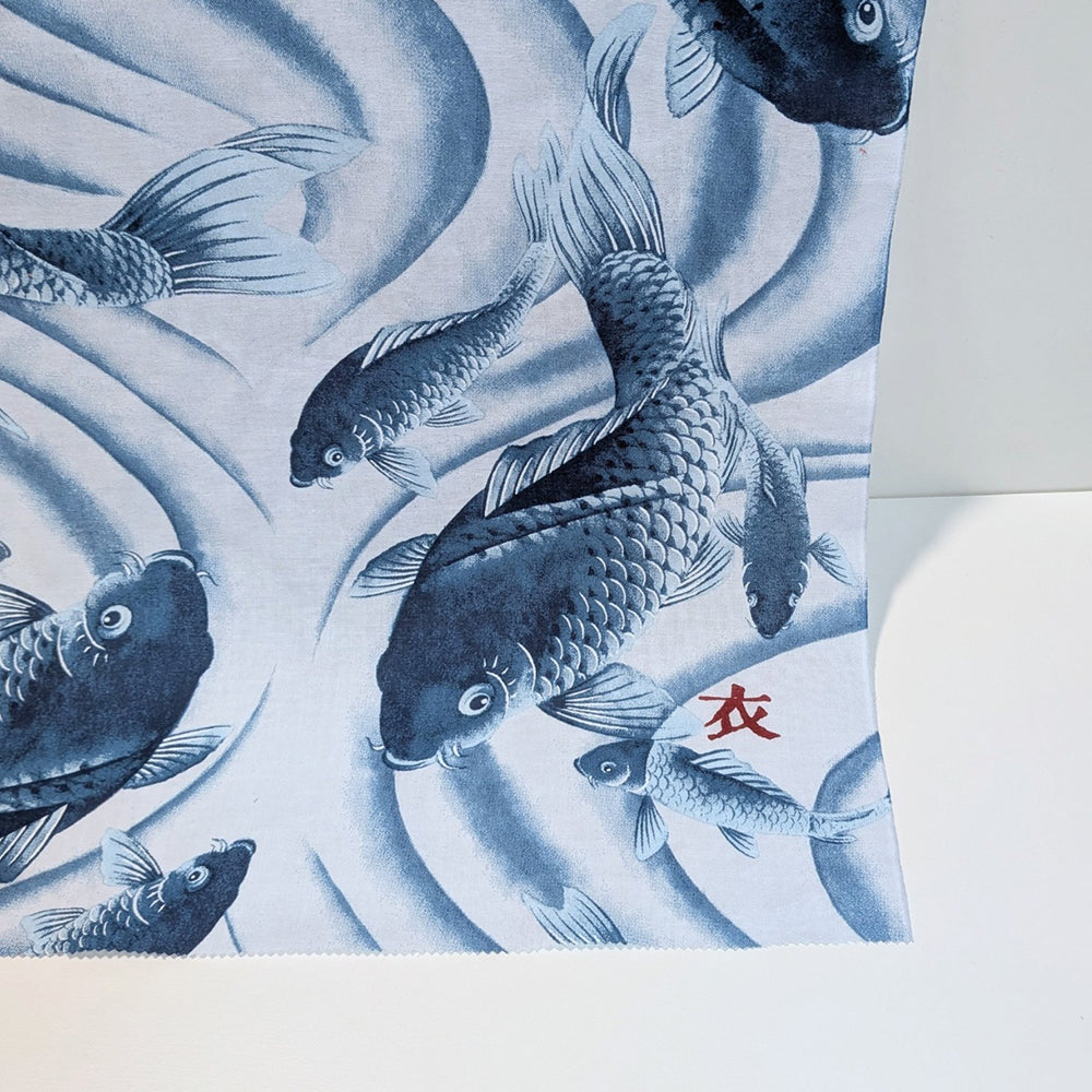 TENUGUI "carp fish and running water" 