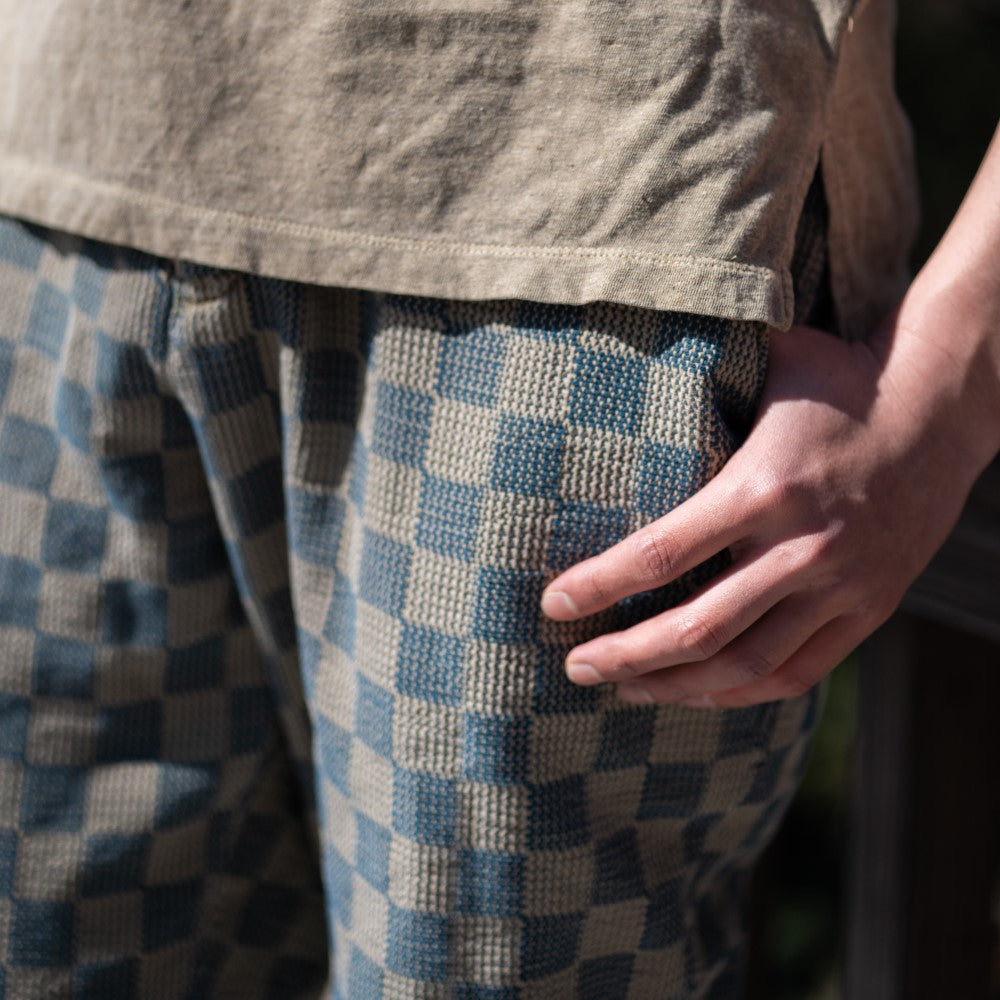 Sashiko Ichimatsu Pants