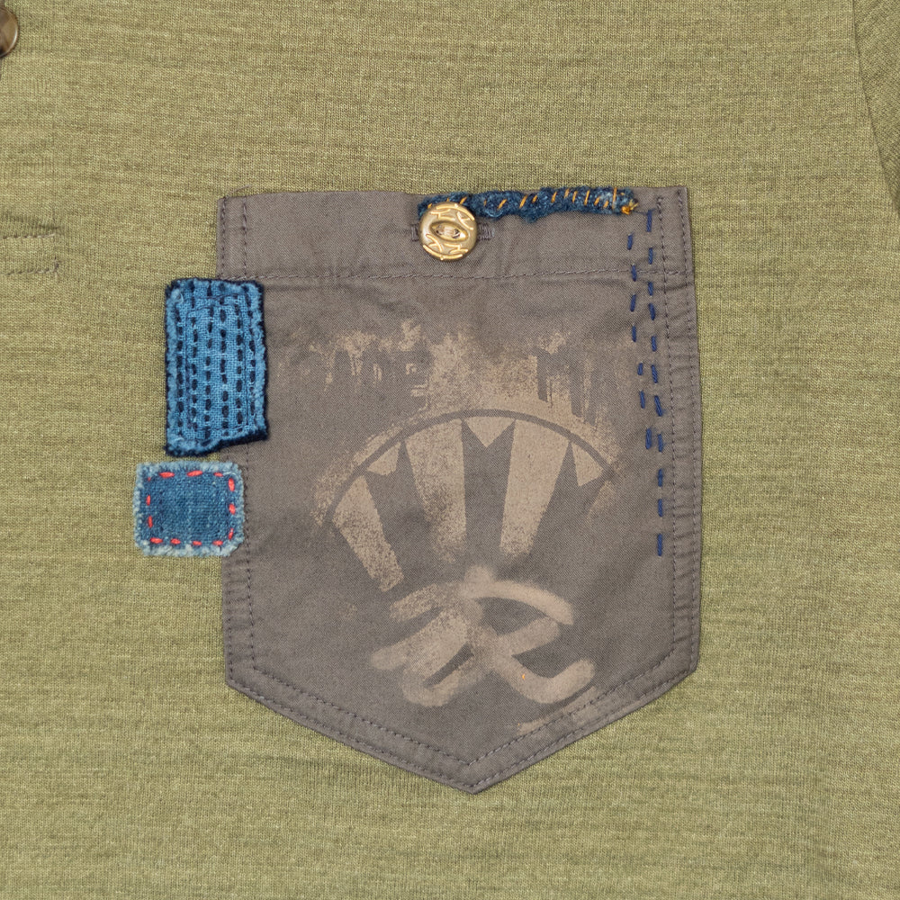 Military remake polo shirt