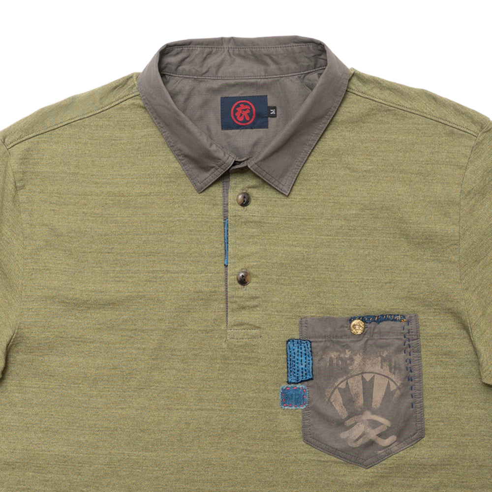 Military remake polo shirt