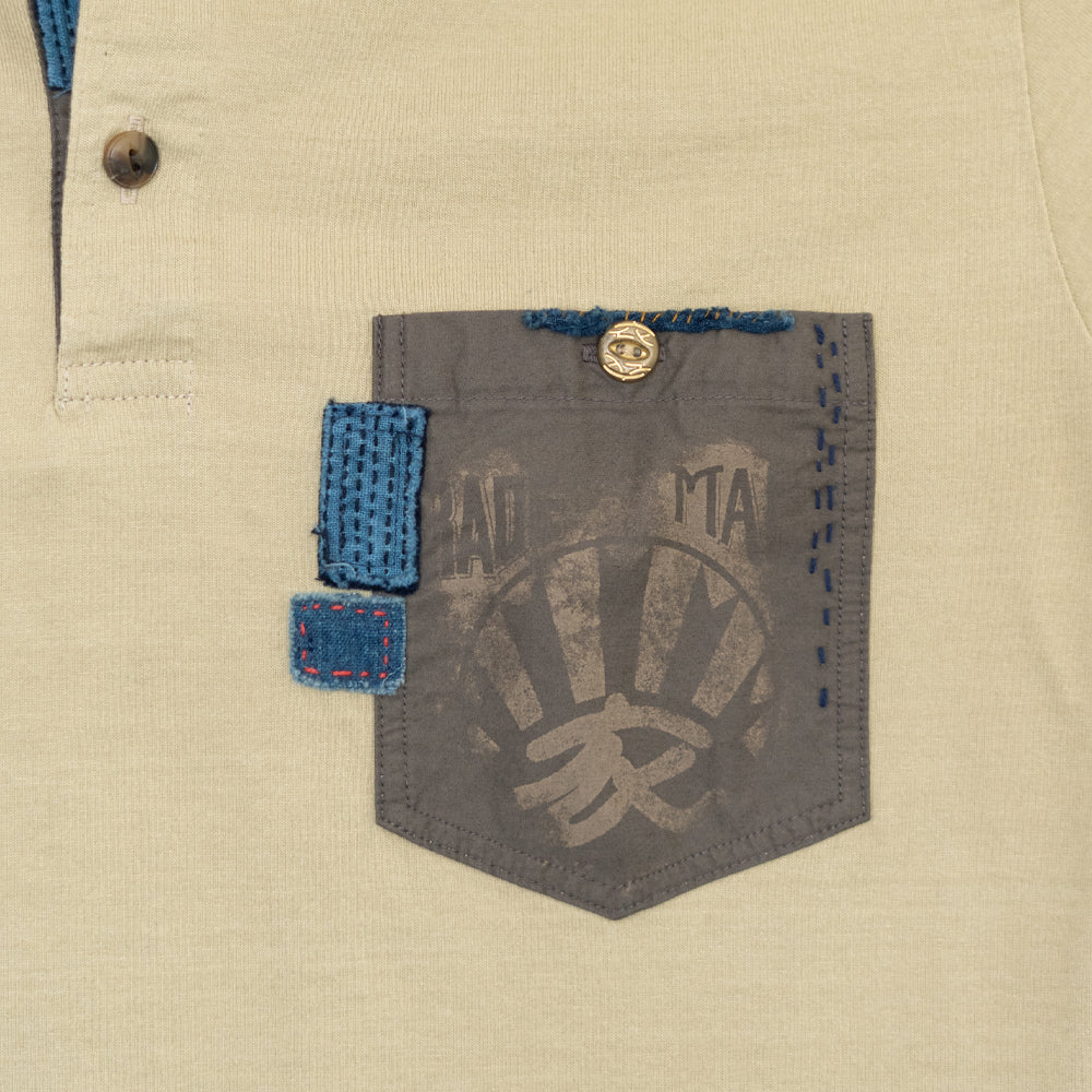 Military remake polo shirt