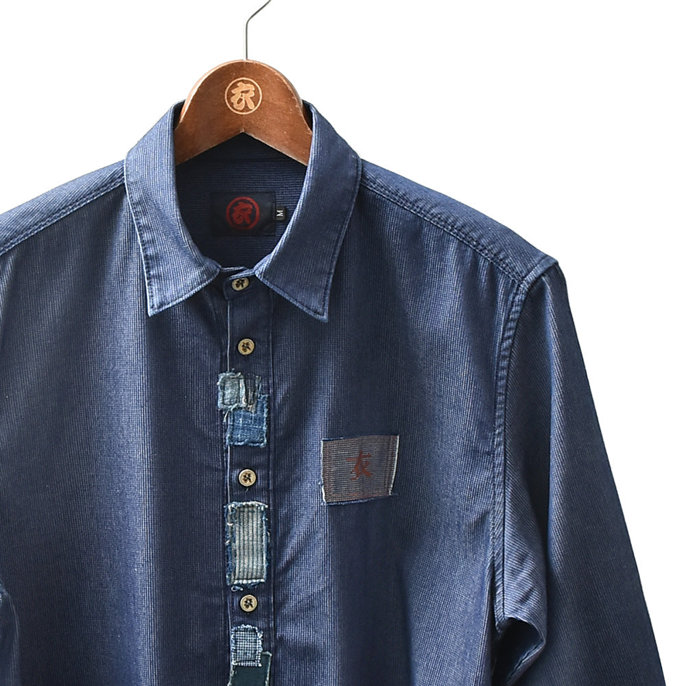 Yokai Patchwork 3/4 Sleeve Shirt