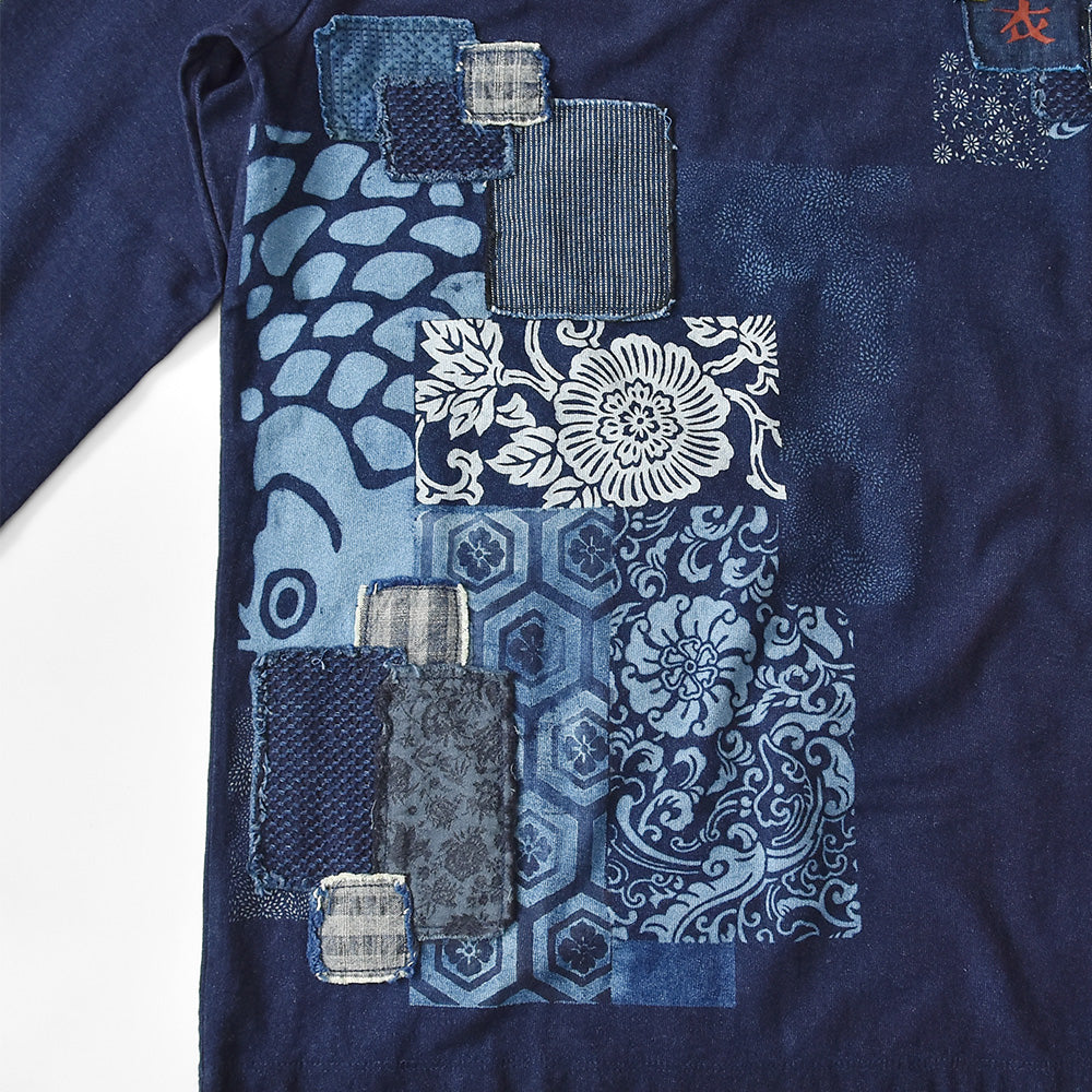 パッチワークリメイク七分袖 Tシャツ – AUSTERE JAPAN KOROMO