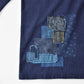 パッチワークリメイク七分袖 Tシャツ