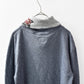 群集椿 着物衿接結ロングTシャツ
