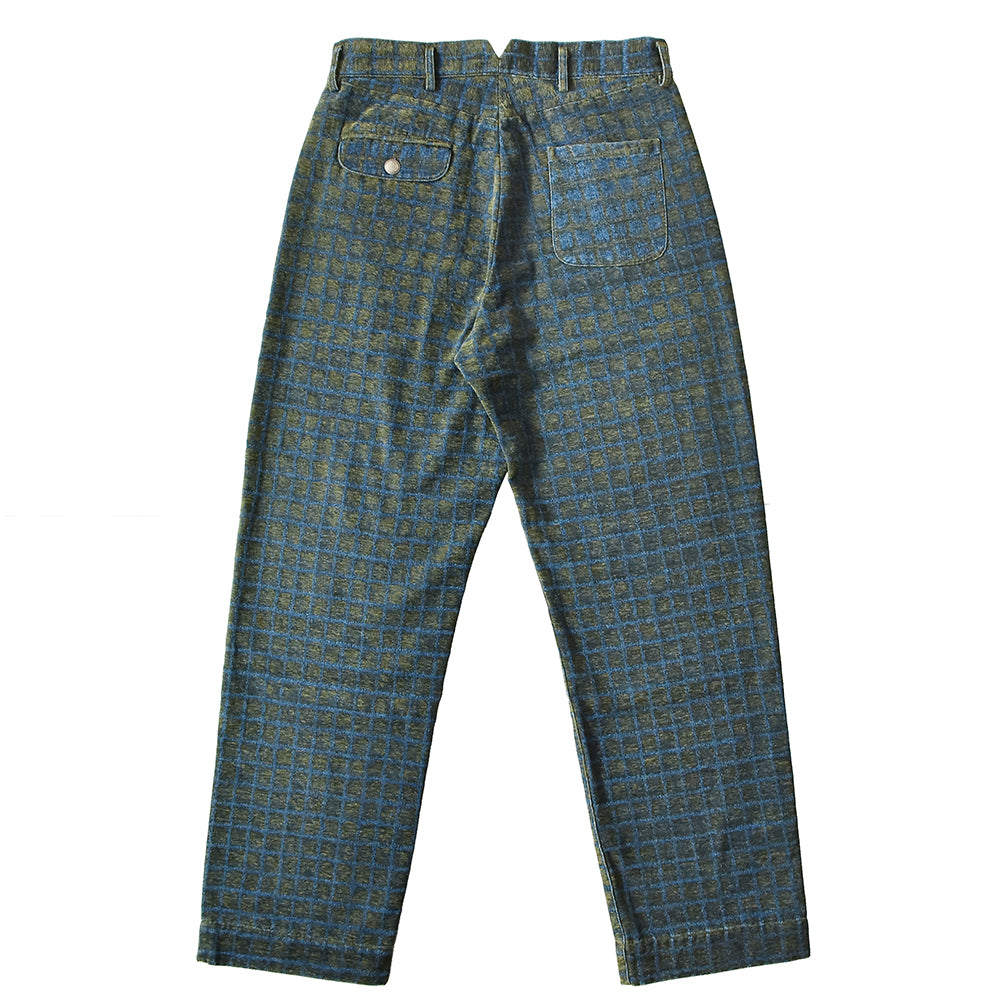 Plaid Pattern Pants