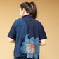 Big Lotus Magatama Indigo Cardigan