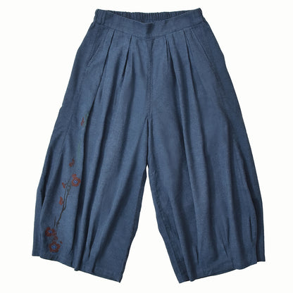 ぼんたん裾タックパンツ