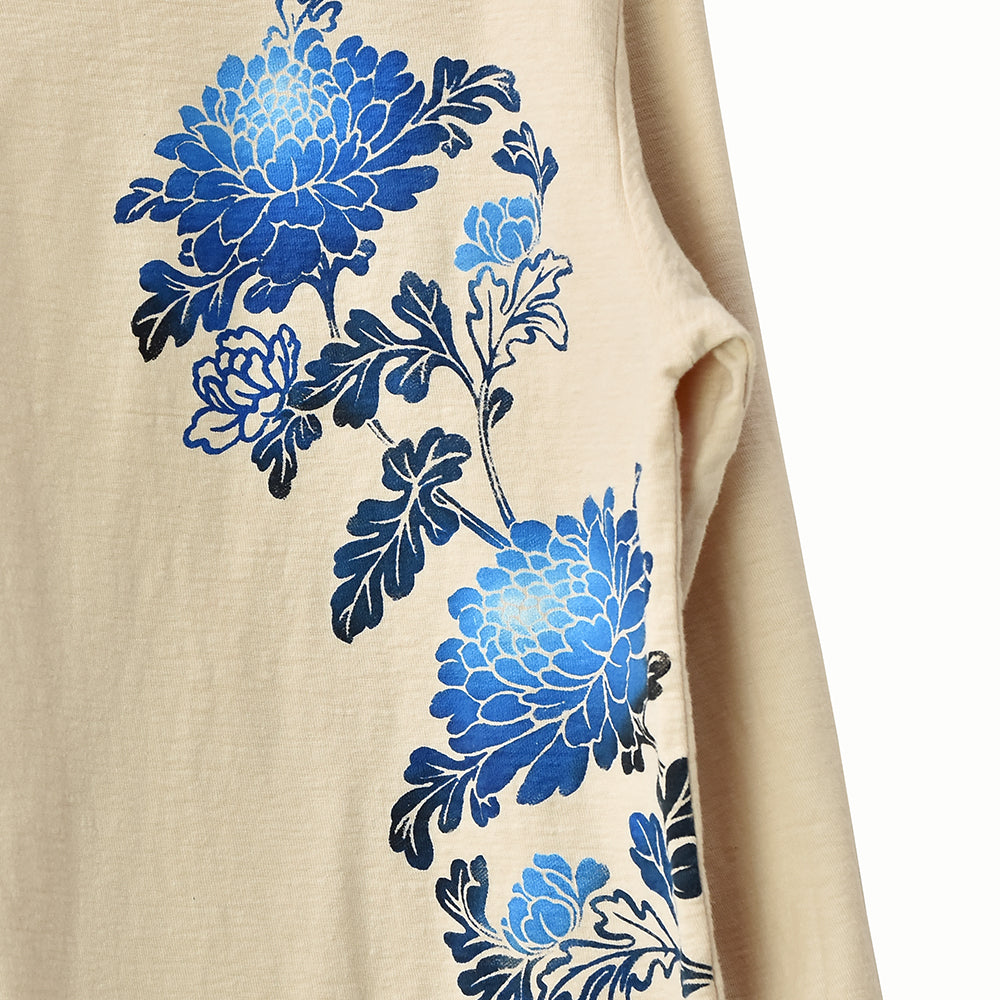 青い大山椒魚 ロングTシャツ