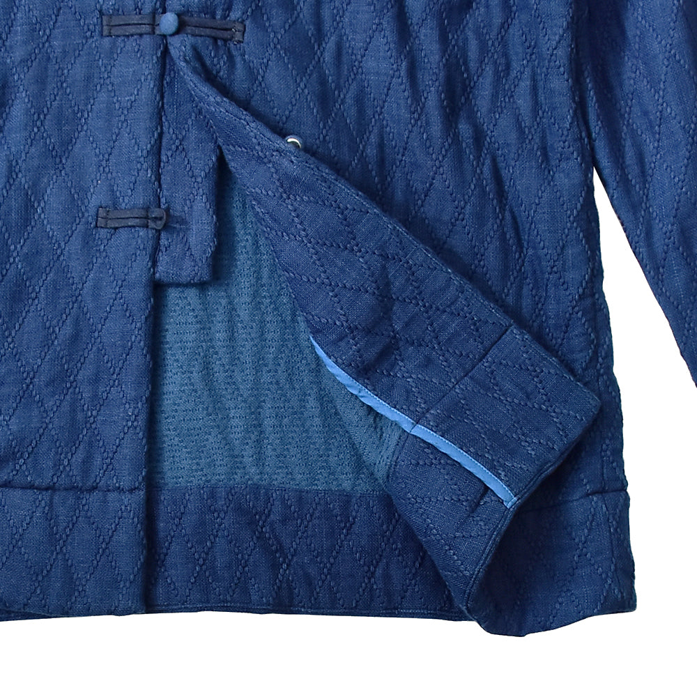 接結刺し子 チャイナジャケット(メンズ） – AUSTERE JAPAN KOROMO