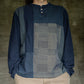 Front patchwork T-shirt