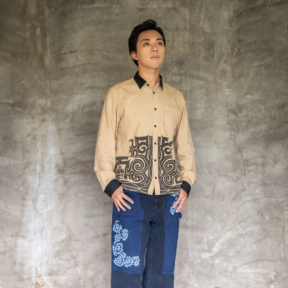Ainu pattern shirt