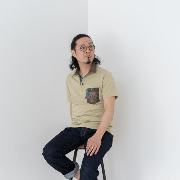 Military remake polo shirt