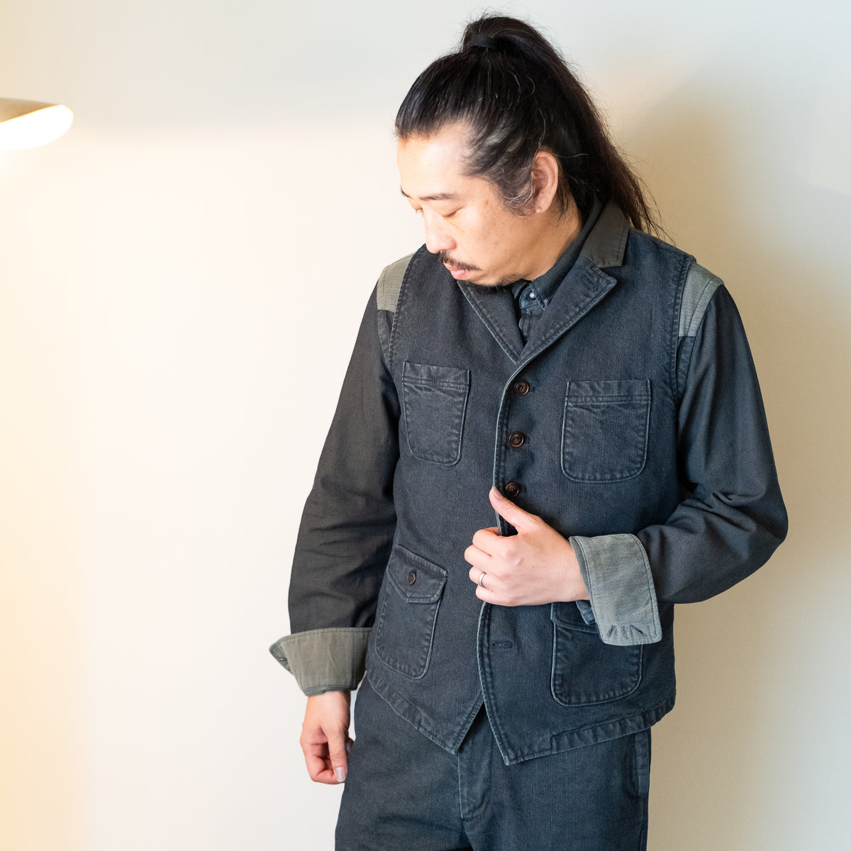 Indigo Denim Vest