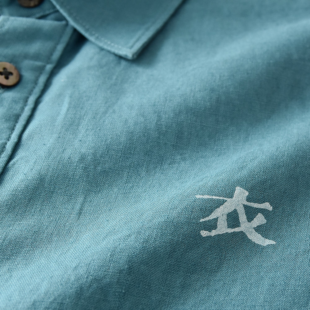 Red Spider Lily & Washi Dragonfly Shirt