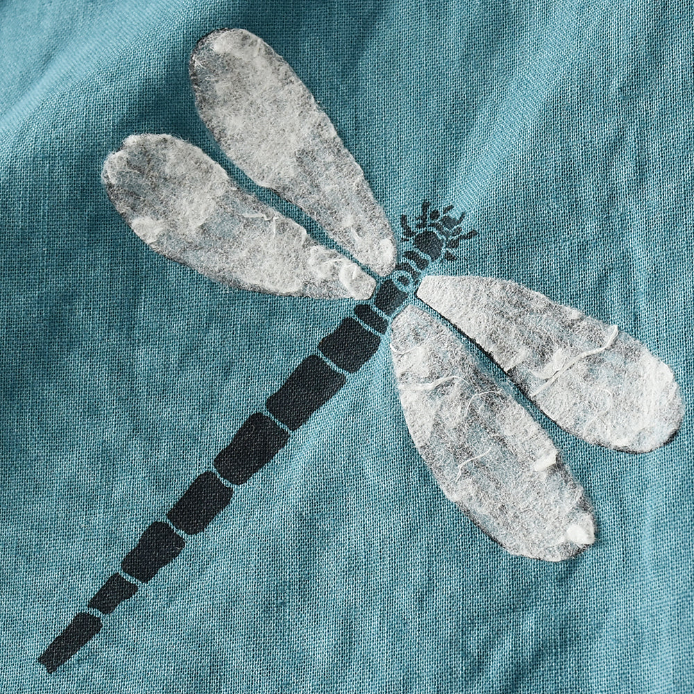 Red Spider Lily & Washi Dragonfly Shirt