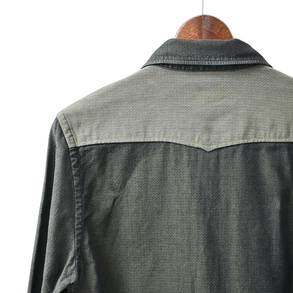 Indigo Diamond Dobby Shirt