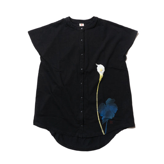  Long Cardigan -Calla lily-