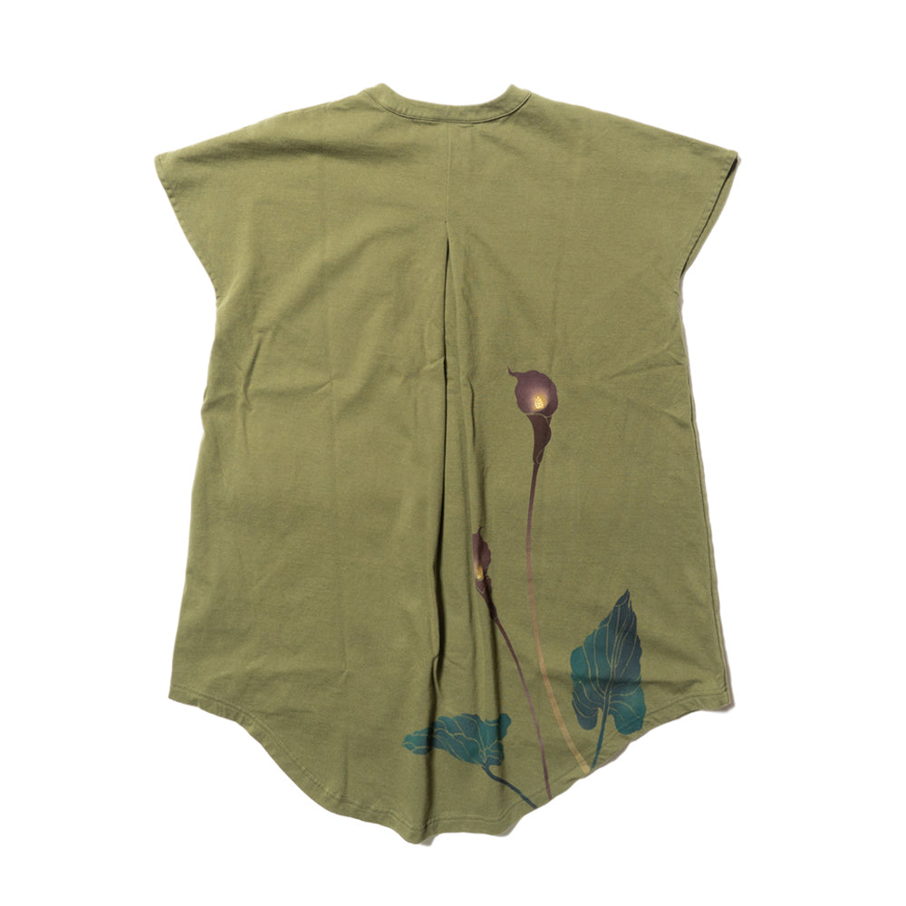 Long Cardigan -Calla lily-