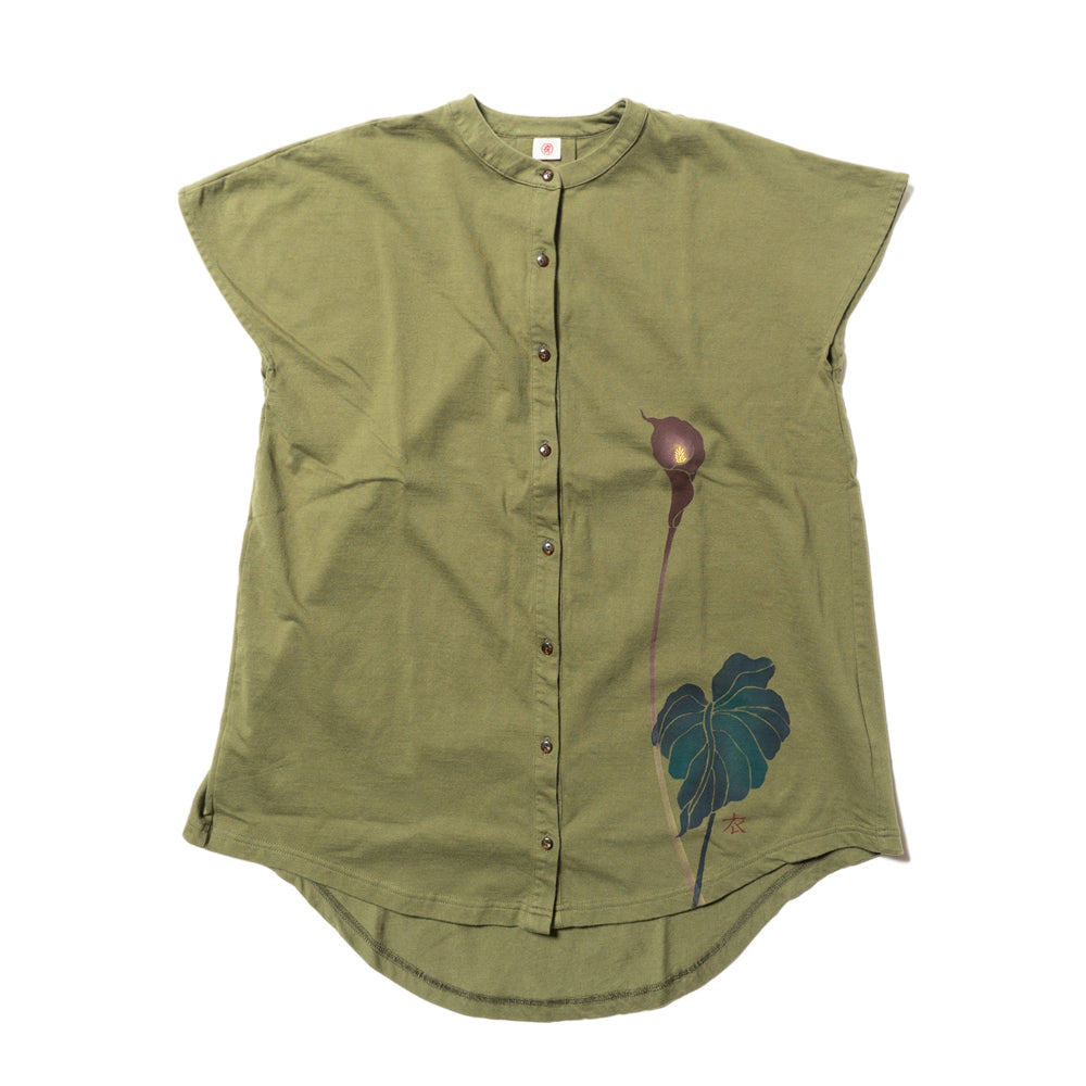  Long Cardigan -Calla lily-