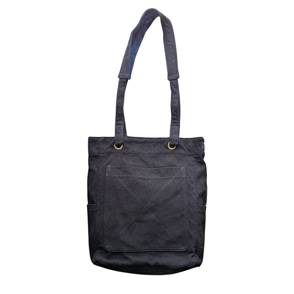 Tako Karakusa Sashiko Combo Tote Bag