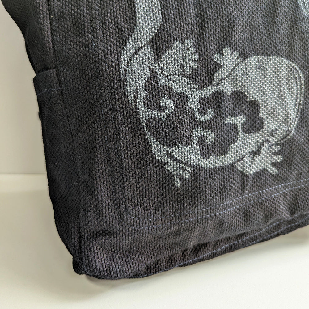 Japanese Giant Salamander Sashiko Combo Tote Bag