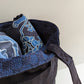 Japanese Giant Salamander Sashiko Combo Tote Bag