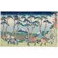 Thirty-Six Views of Mount Fuji – Hodogaya on the Tokaido T-Shirt