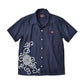 Arabesque Karajishi Open-Collar Shirt