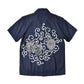 Arabesque Karajishi Open-Collar Shirt