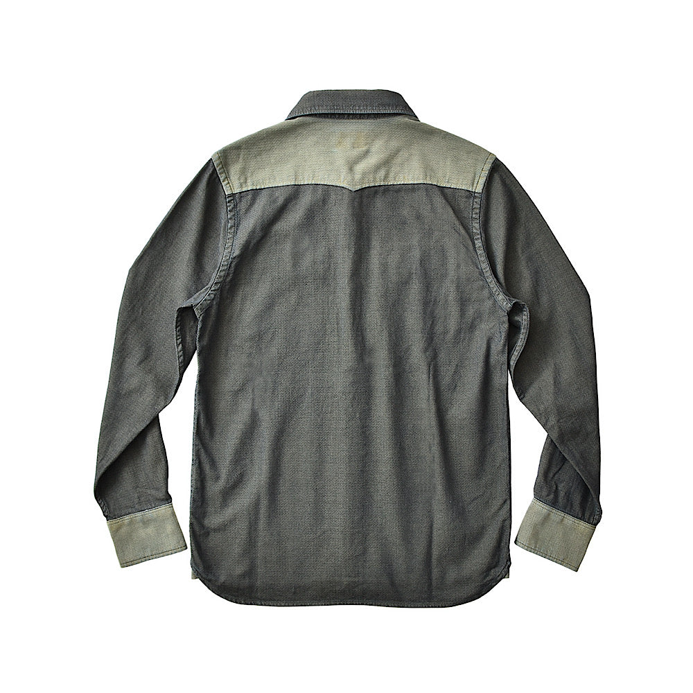 Indigo Diamond Dobby Shirt