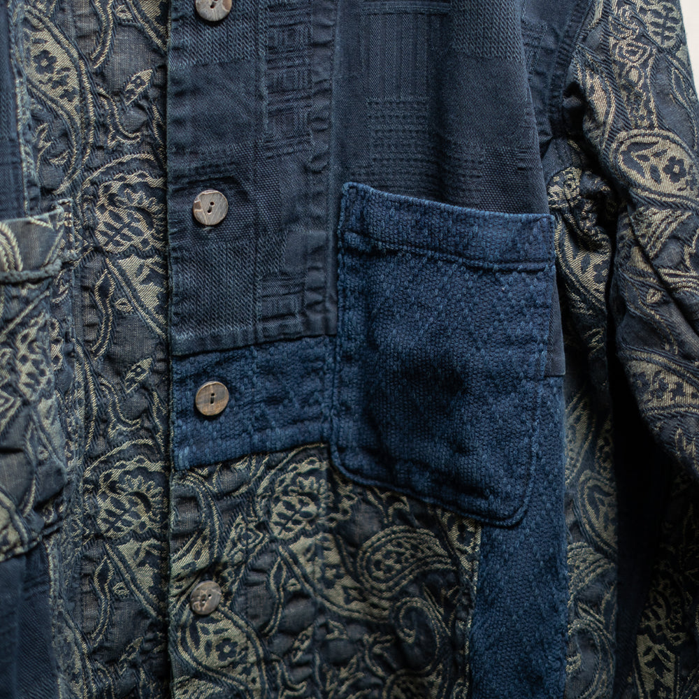 ペイズリーパッチワークジャケット