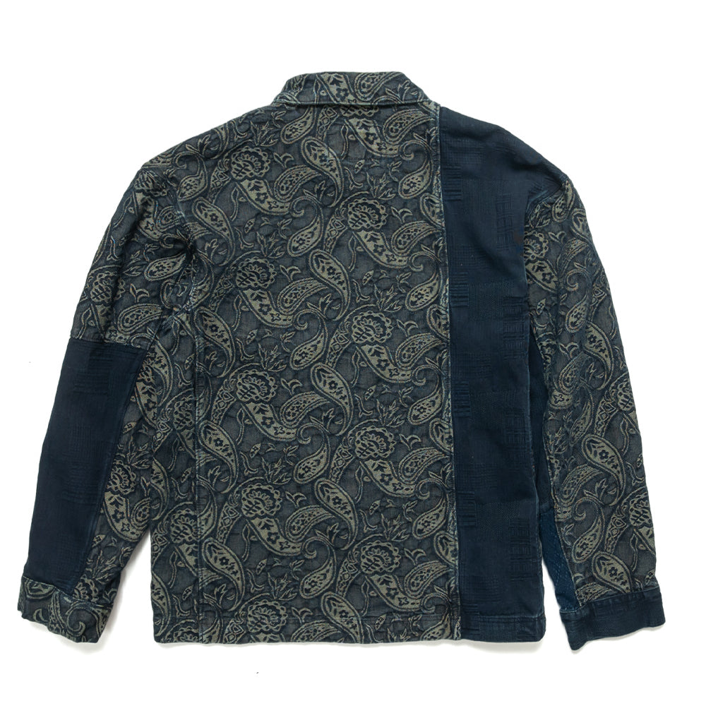 ペイズリーパッチワークジャケット インディゴ – AUSTERE JAPAN KOROMO