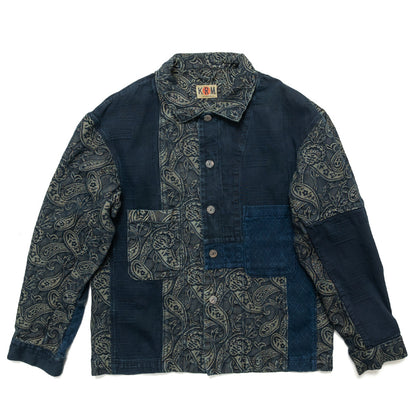 ペイズリーパッチワークジャケット