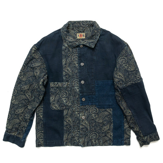 ペイズリーパッチワークジャケット