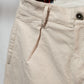 Cotton linen striped pants