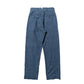 Cotton linen striped pants