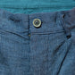 Cotton linen striped pants